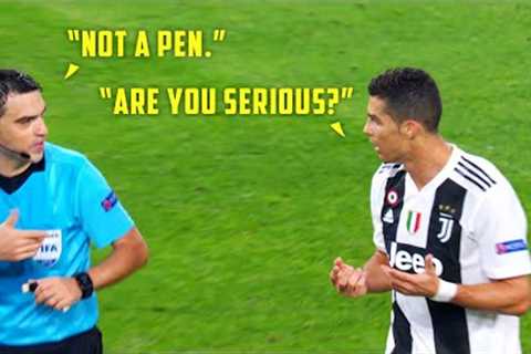 Referees are AGAINST Cristiano Ronaldo ● SHOCKING Referee Decisions