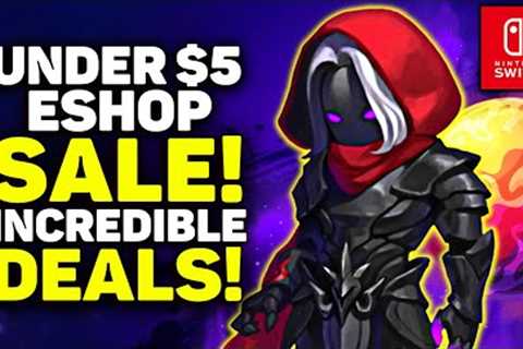This SALE Is AMAZING! Under $5 Nintendo Switch eShop Deals!