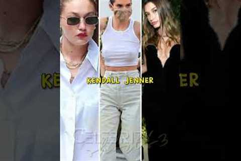 Glamorous Evening with Kendall Jenner, Hailey Bieber &amp; Gigi Hadid🤩#shorts #celebrity..