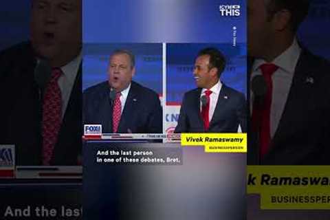 Chris Christie Compares Vivek Ramaswamy to ChatGPT &amp; Obama