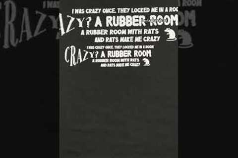 Replying to @pru #crazyiwascrazyonce #insanity #deranged #smii7y #boringteeshirt