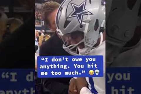 #Cowboys Micah Parson x Tom Brady I don't OWE you SH%T