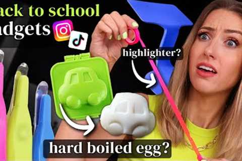 Testing Viral AMAZON GADGETS for BACK TO SCHOOL - what's worth buying!?