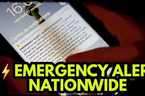 ⚡BREAKING NEWS: NATIONWIDE EMERGENCY ALERT FOR USA, APOCALYPTIC FIRES FOR NEXT 72 HOURS IN CANADA!