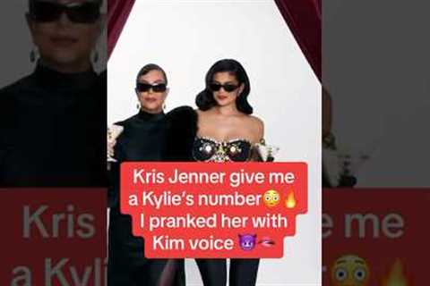 WOW IT’S COOL🤩❤️🔥#prank #jenner #krisjenner #kyliejenner  #reaction #celebrity #trending #funny