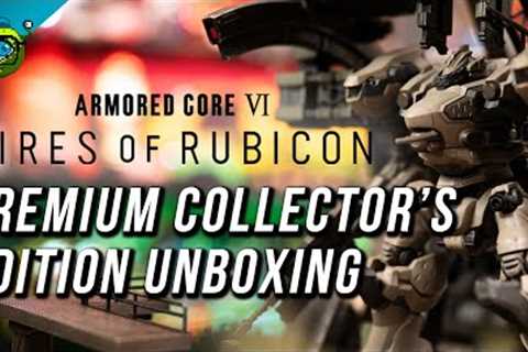 Unboxing the MOST EXPENSIVE Armored Core 6 Premium Collector's Edition!