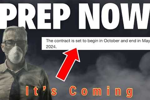 Warning ⚠️ YOU HAVE LESS THAN A MONTH‼️‼️‼️ (Shtf Prepping News)