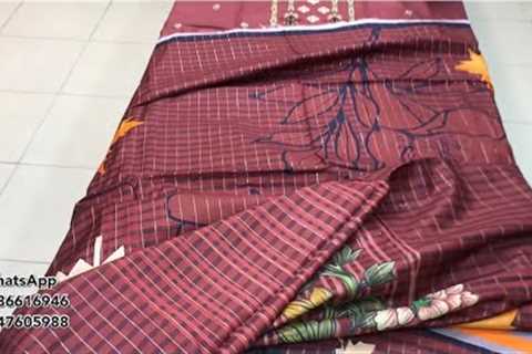 Linen Front Full Embriodered shirt 3pc Suit With Zari Daimond Dupatta | Winter Collection 2023 | Cod