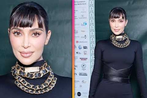 Kim Kardashian Debuts BLUNT BANGS, Hangs With Meghan Markle’s Mom!