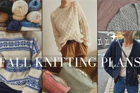 Fall Knitting Plans // Specific Knitting Plans &amp; Dreams