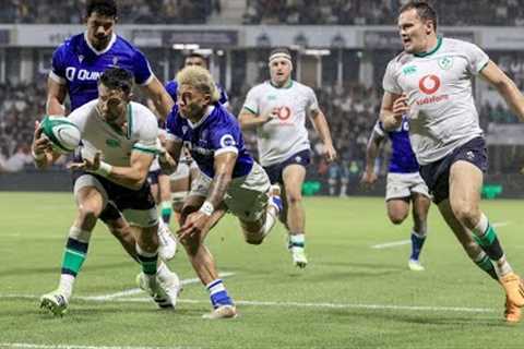 Highlights: Ireland 17 Samoa 13