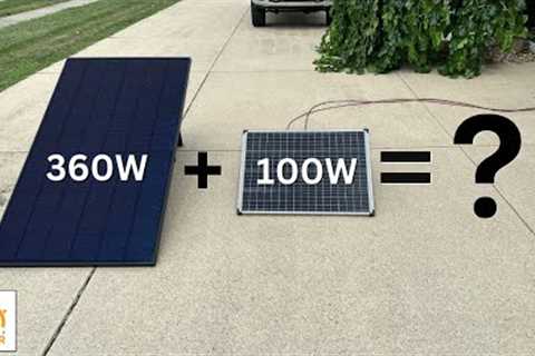 Wiring Mismatched Solar Panels To Get The Most Power