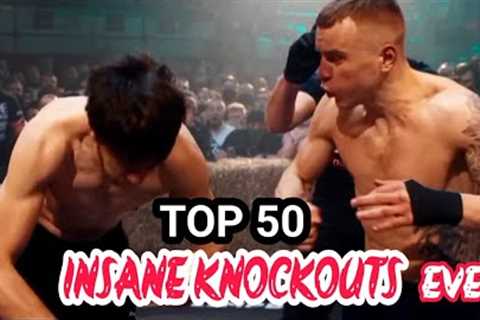 Top 50 Insane One Punch &amp; Head kick  Knockouts | MMA , Kick Boxing , Muay Thai, Bareknuckle