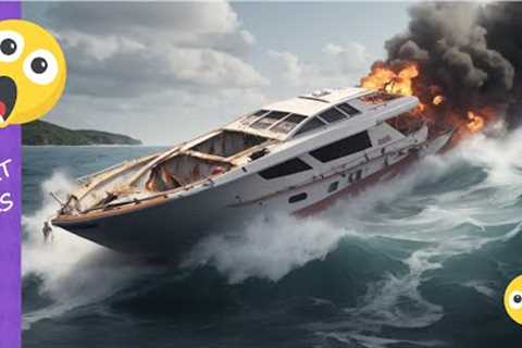Epic Boat Fails - BOAT FAILS COMPILATION - SHIP IN STORM - BEST SHIP LAUNCHING