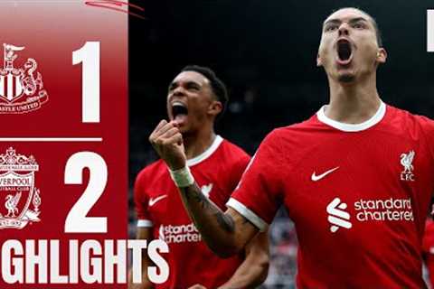 HIGHLIGHTS: Darwin double in DRAMATIC late win! | Newcastle 1-2 Liverpool