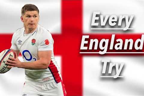 Every England Rugby Try since the 2019 Rugby World Cup