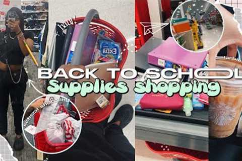 BACK TO SCHOOL SUPPLIES SHOPPING + HAUL 2023  | * freshman year college edition *