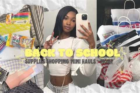 BACK TO SCHOOL SUPPLIES SHOPPING 2023 ꨄ: HAULS + MORE!