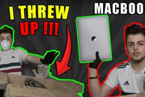 REAL DARK-WEB MYSTERY BOX (GONE WRONG) Apple MacBook