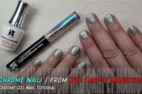 Chrome Nails at Home | Red Carpet Manicure nail tutorial