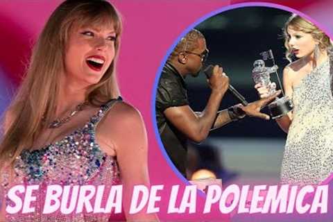 Taylor Swift se burla de su disputa con Kanye West durante su visita a México
