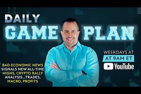 Bad Economic News Signals New All-Time Highs, Crypto Rally Analysis...trades, macro, profits