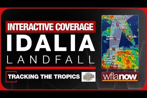 IDALIA LANDFALL COVERAGE: Real-Time Wobble Tracker, Interactive Hurricane Q&amp;A | Tracking the..