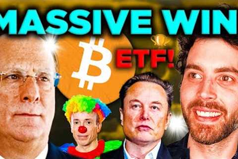 Bitcoin spot ETF Approval COMING! Grayscale DEFEATS SEC! Elon Musk adding Crypto to X (Twitter)!
