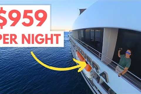 7 Days in a LUXURY Suite on a SUPER YACHT
