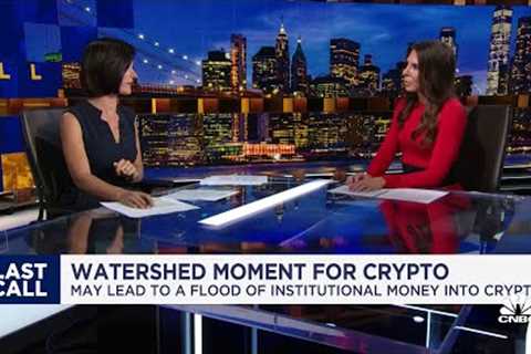 Coinbase shares and bitcoin surge as judge paves the way for first-ever spot bitcoin ETF in the US