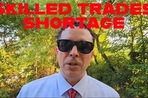 BIG MONEY to be made in skilled trades, yet there is a shortage of people choosing to pursue them!