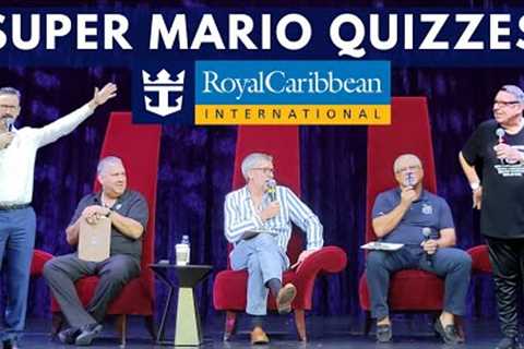 Super Mario Trivia Leaves Royal Caribbean Executives Stunned on the President's Cruise!