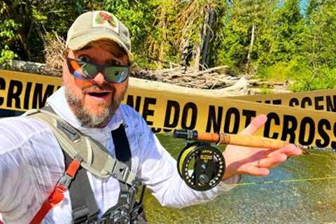 This Even LEGAL When Fly Fishing?!