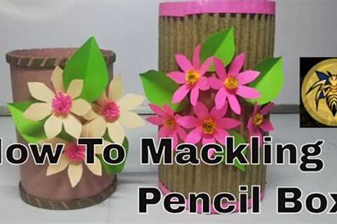Crafting a Cardboard Pencil Case: Genius DIY Idea!