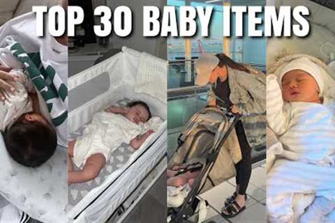 TOP 30 baby items I would recommend as a first time mum!