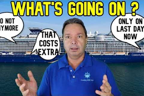 ANOTHER CRUISE LINE TAKING AWAY PERKS - CRUISE NEWS