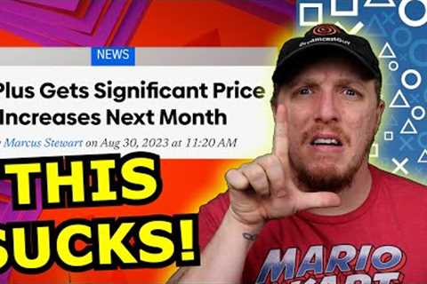 HUGE SONY L! PlayStation Plus Gets a BIG Price Increase!