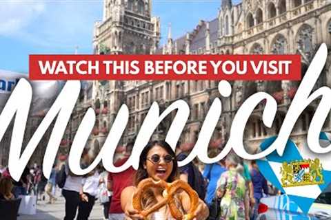 MUNICH TRAVEL TIPS FOR FIRST TIMERS | 40+ Must-Knows Before Visiting Munich + What NOT to Do!