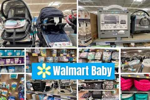 WALMART BABY SHOP WITH ME FOR NEWBORN BABY ESSENTIALS, EQUIPMENT, FURNITURE AND MORE