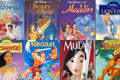 VHS Openings to Disney Renaissance Movies