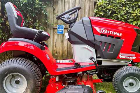 Craftsman Electric Mower: A Riding Mower For Tight Spaces