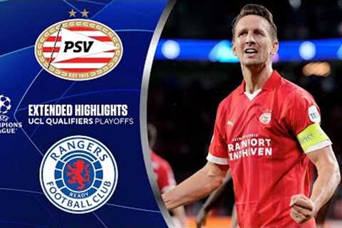 PSV vs. Rangers: Extended Highlights | UCL Qualifiers - Play-offs | CBS Sports Golazo