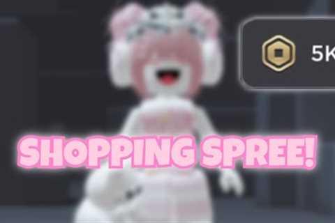 5K ROBLOX SHOPPING SPREE!