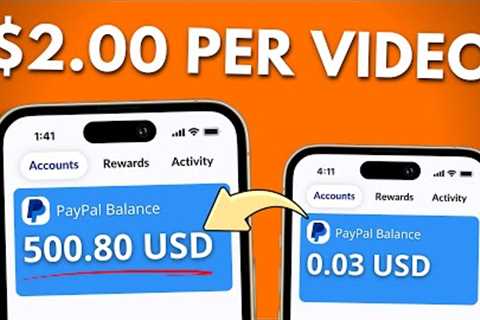 Earn $2 per YouTube Video Watched | Make Money Online