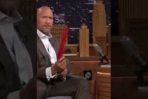 The rock acting real sussy with the gummy worm🤨 #shorts