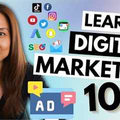 Digital Marketing 101 - A Complete Beginner's Guide to Marketing (Explainer Video)