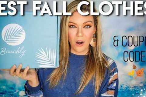 Beachly Fall 2023 Unboxing + Coupon Code | BEST FASHION ITEMS IN A BOX!