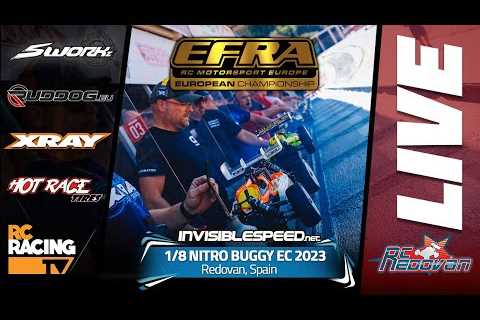 FINALS DAY! at the EFRA Nitro Buggy Euros 2023 Presented by INVISIBLESPEED.NET