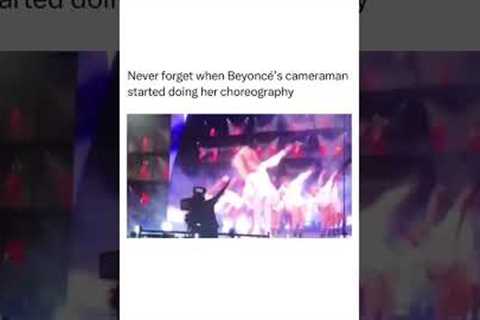 BEYONCE'S CAMERA MAN WAS ON HIS ZOOM!!  #247hh #beyonce #zoom