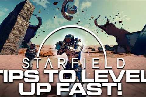 Starfield - 10 Tips &amp; Tricks to LEVEL UP FAST | Best Guide for Starfield #xbox #bethesda